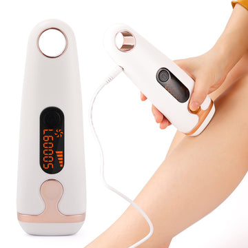 Flash IPL Laser Hair Removal Machine Painless Epilator Device